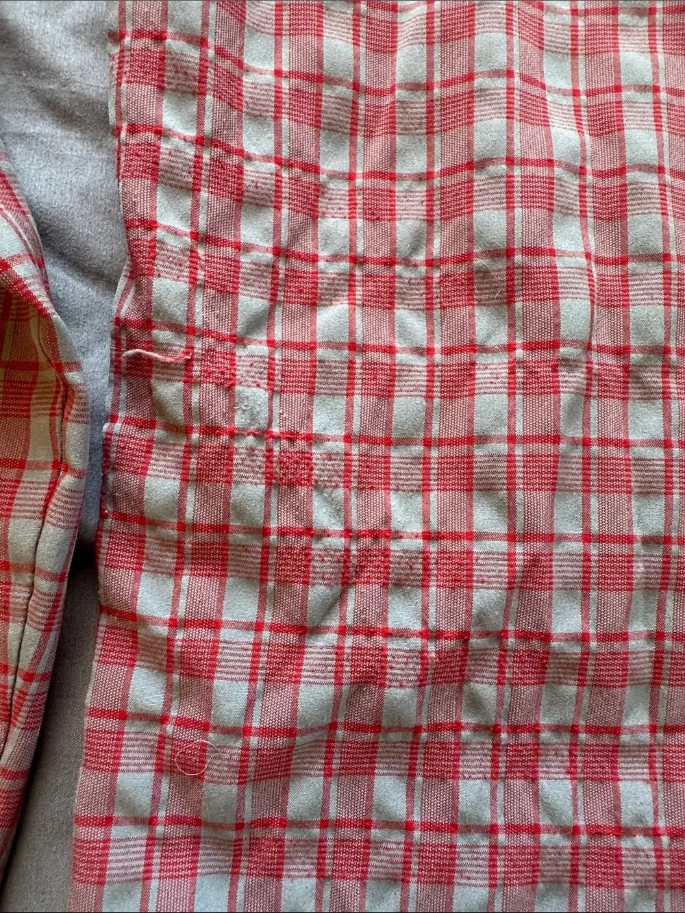 Mammut Men's red  Plaid Button-Up Shirt